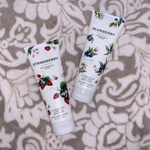 2pc bath and body works shea body cream set!